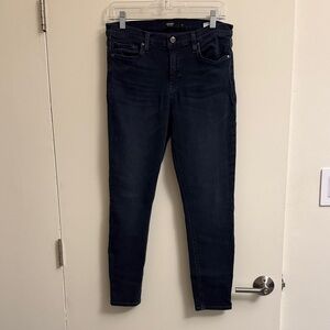 Hudson Jeans Women's Deep Blue Super Skinny Nico Jeans